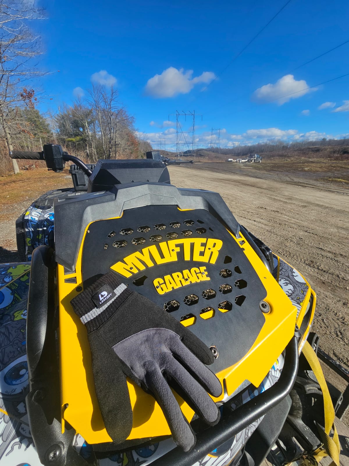 SUBMRGD StormGrip™ Lightweight Merino Waterproof Gloves – Black/Gray