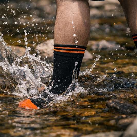 SUBMRGD NorthCore™ Waterproof Thermal Mid-Calf Socks-Dual stripe