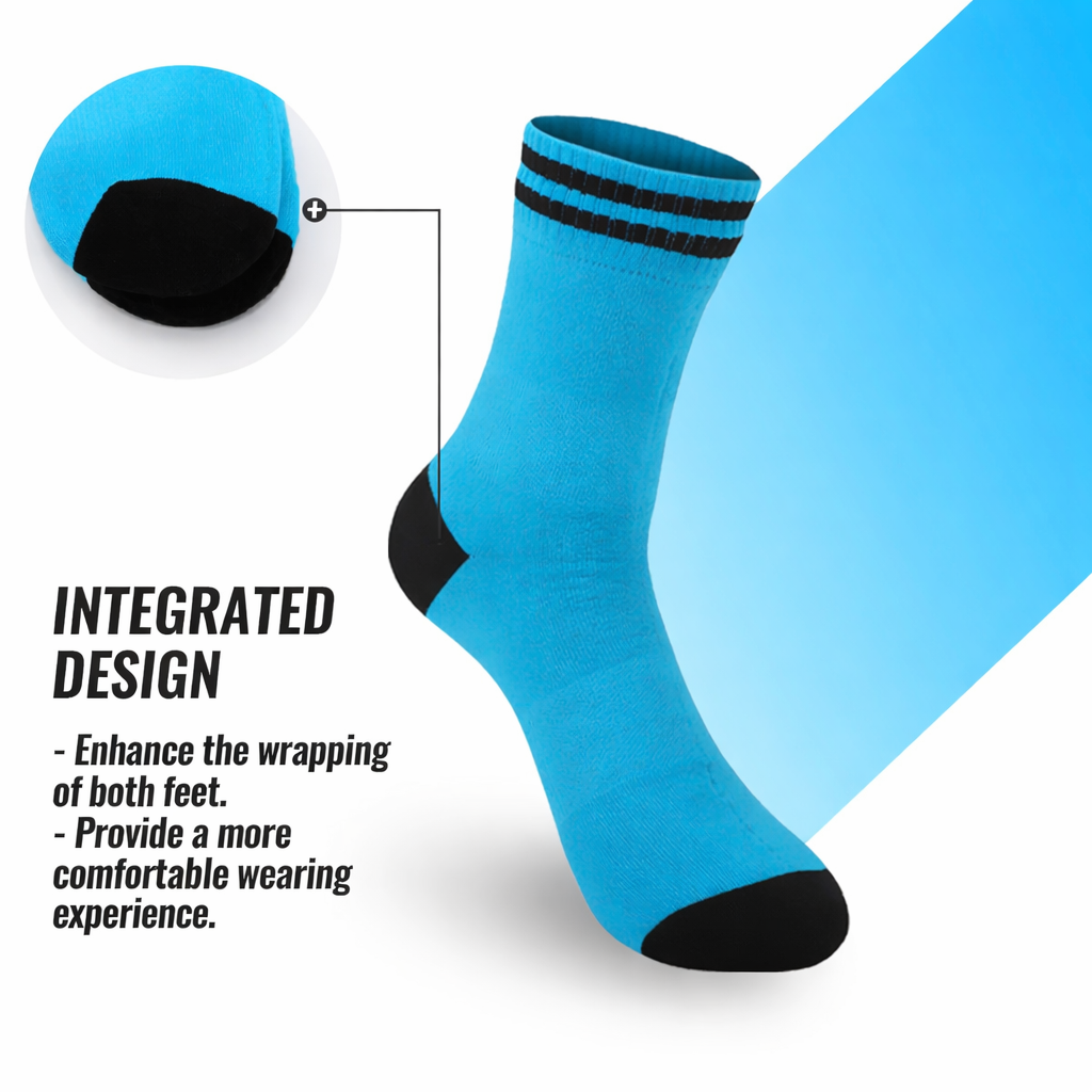 SUBMRGD Ultralite Dri knit Waterproof Ankle Sock -Glacier Blue