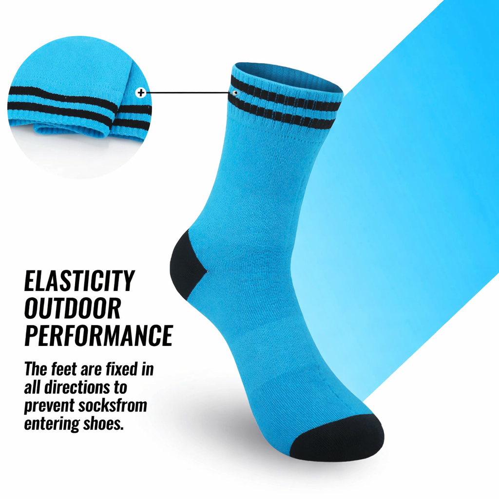 SUBMRGD Ultralite Dri knit Waterproof Ankle Sock -Glacier Blue