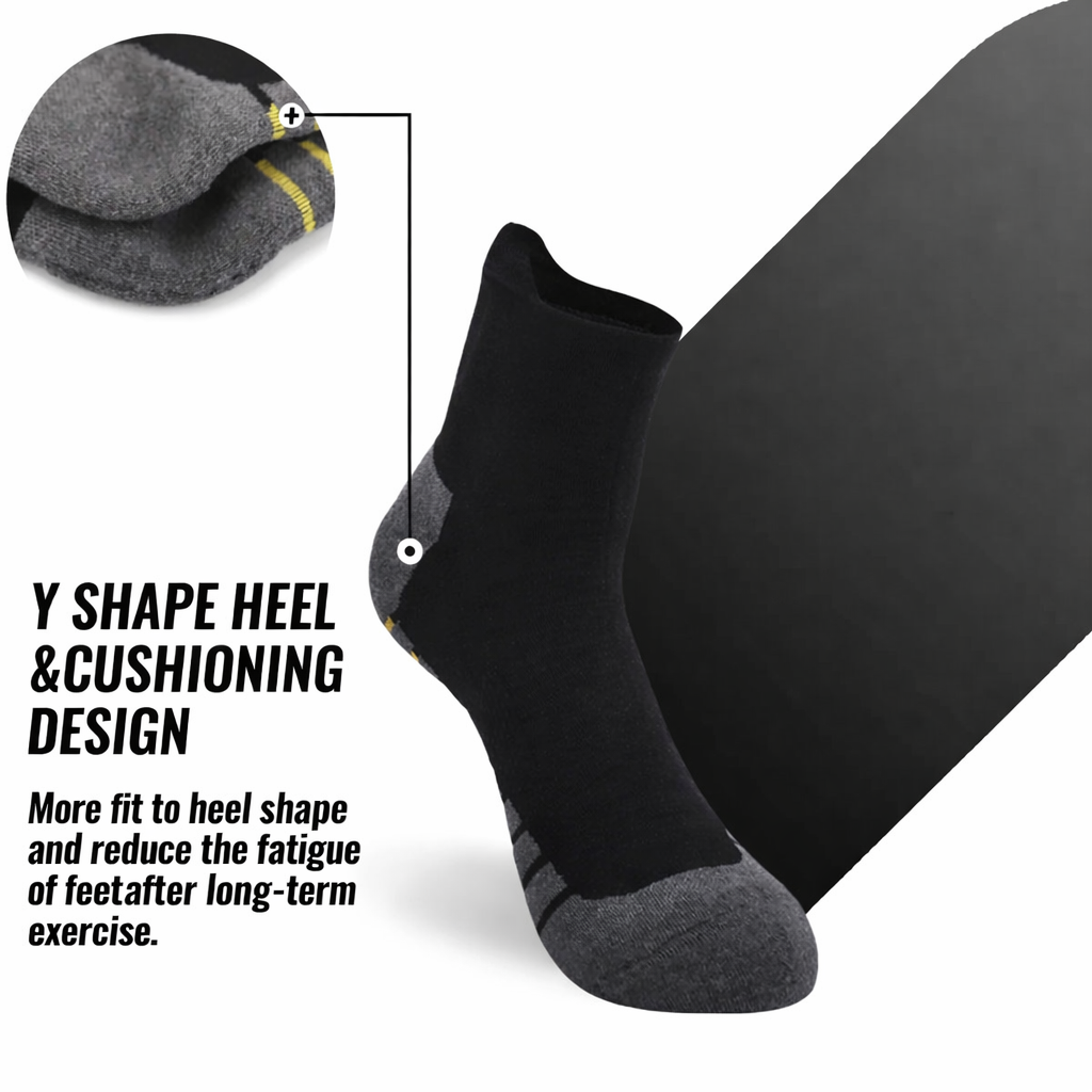 SUBMRGD TrailDry™ Ultralight Waterproof Dri-Nit Ankle Socks – Black