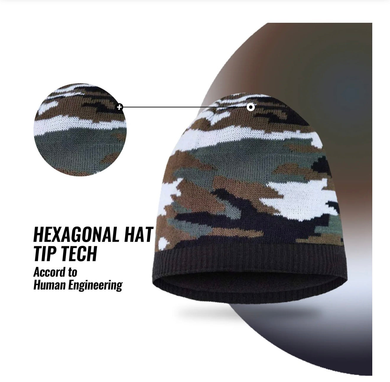 SUBMRGD Waterproof Merino Beanie – Green Camo