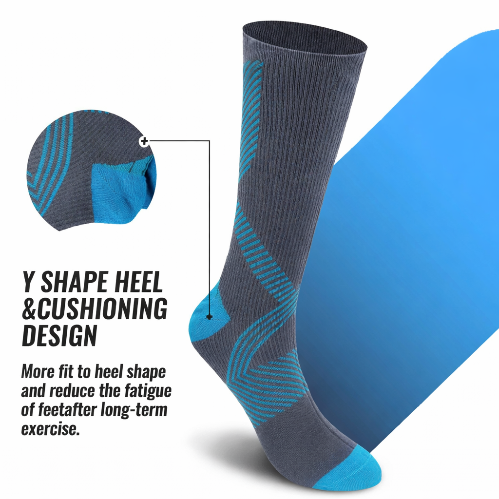 SUBMRGD NorthCore™ Waterproof Thermal Mid-Calf Socks-Blue