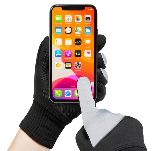 SUBMRGD StormGrip™ Lightweight Merino Waterproof Gloves – Black/Gray