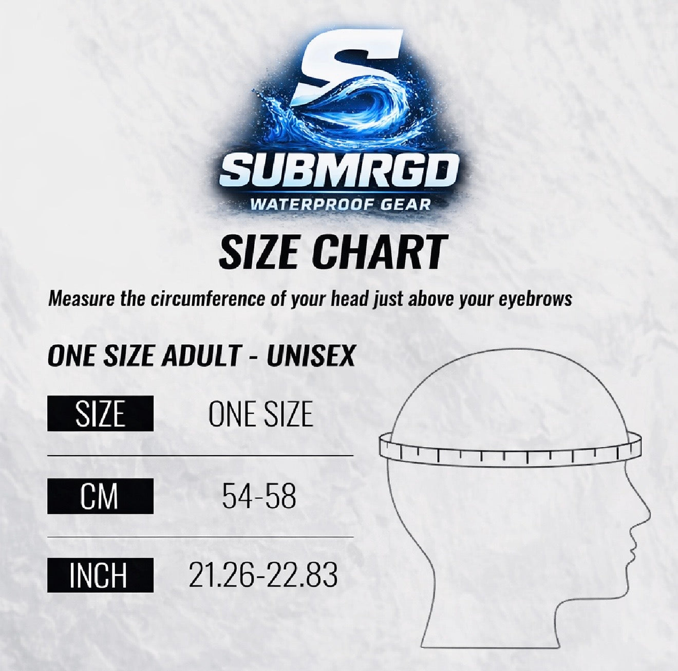 SUBMRGD Waterproof Merino Beanie-    Northern White