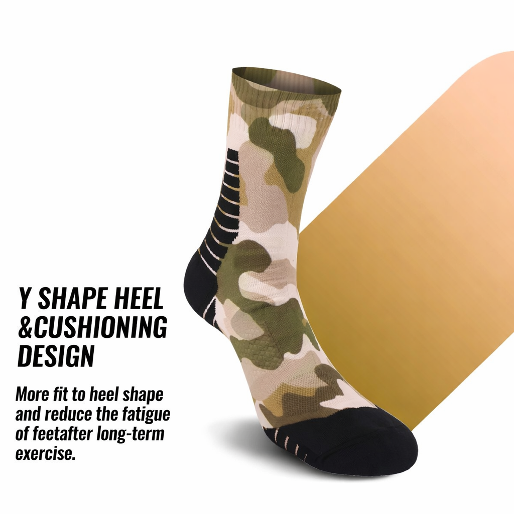 SUBMRGD Waterproof Crew Socks – Digital Camo