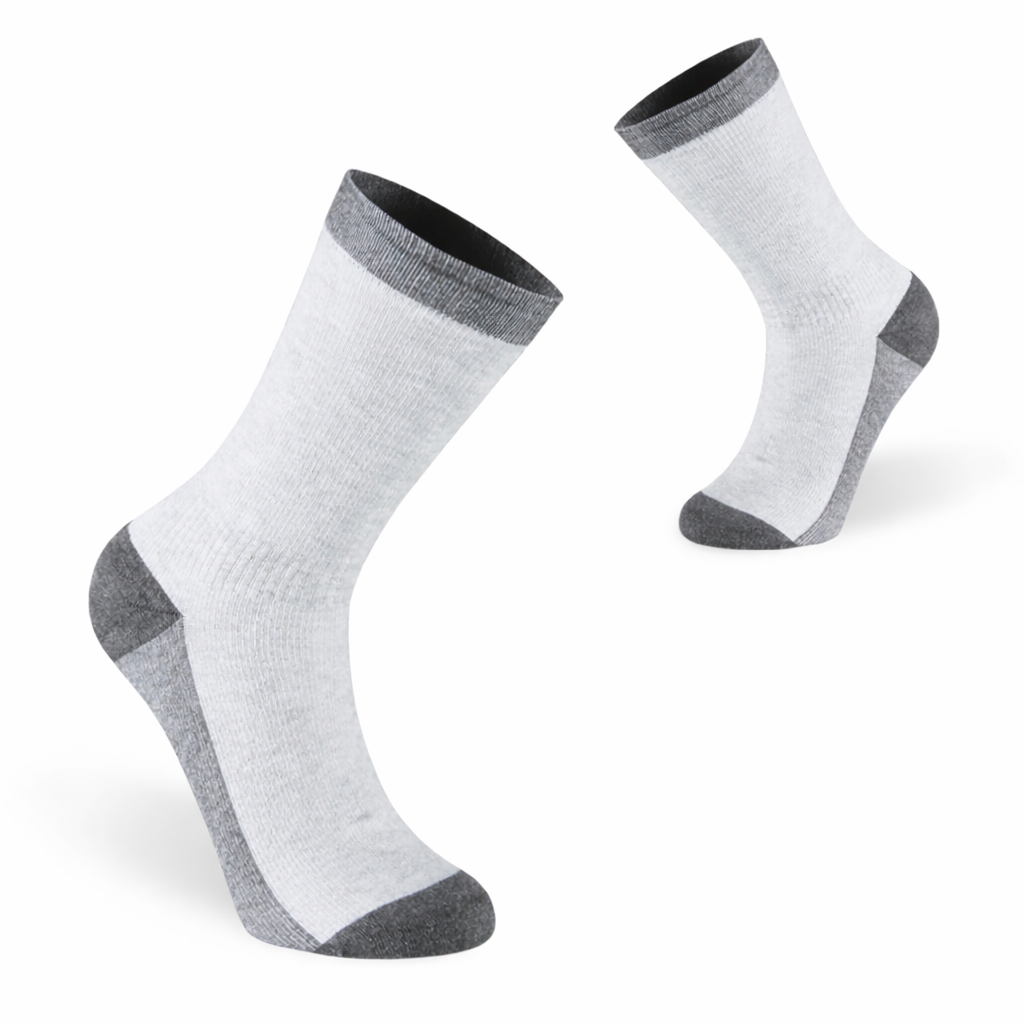 SUBMRGD Waterproof Crew Socks-White Storm