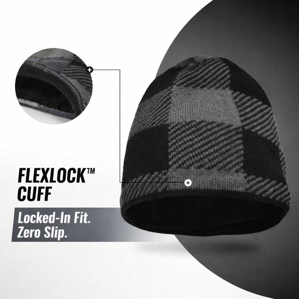 SUBMRGD Waterproof Merino Beanie-Storm Grid