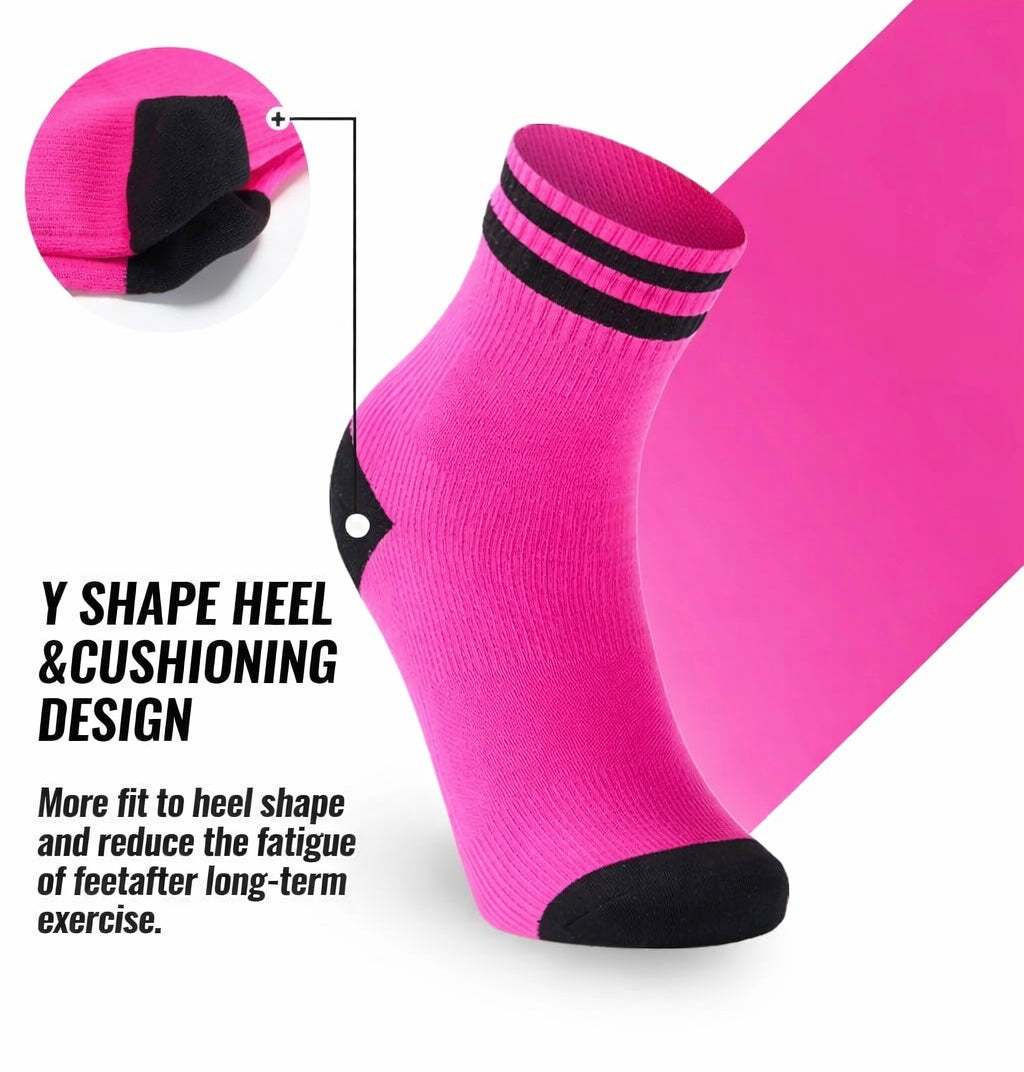 SUBMRGD Waterproof Ankle Socks – Pink