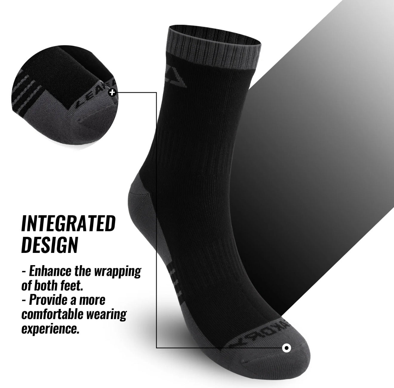 SUBMRGD Ultralite™ Dri-Knit Waterproof Ankle Socks
