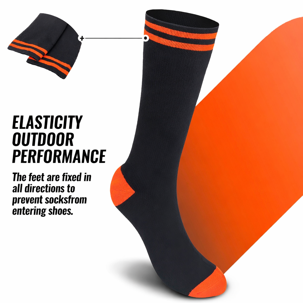 SUBMRGD NorthCore™ Waterproof Thermal Mid-Calf Socks-Dual stripe