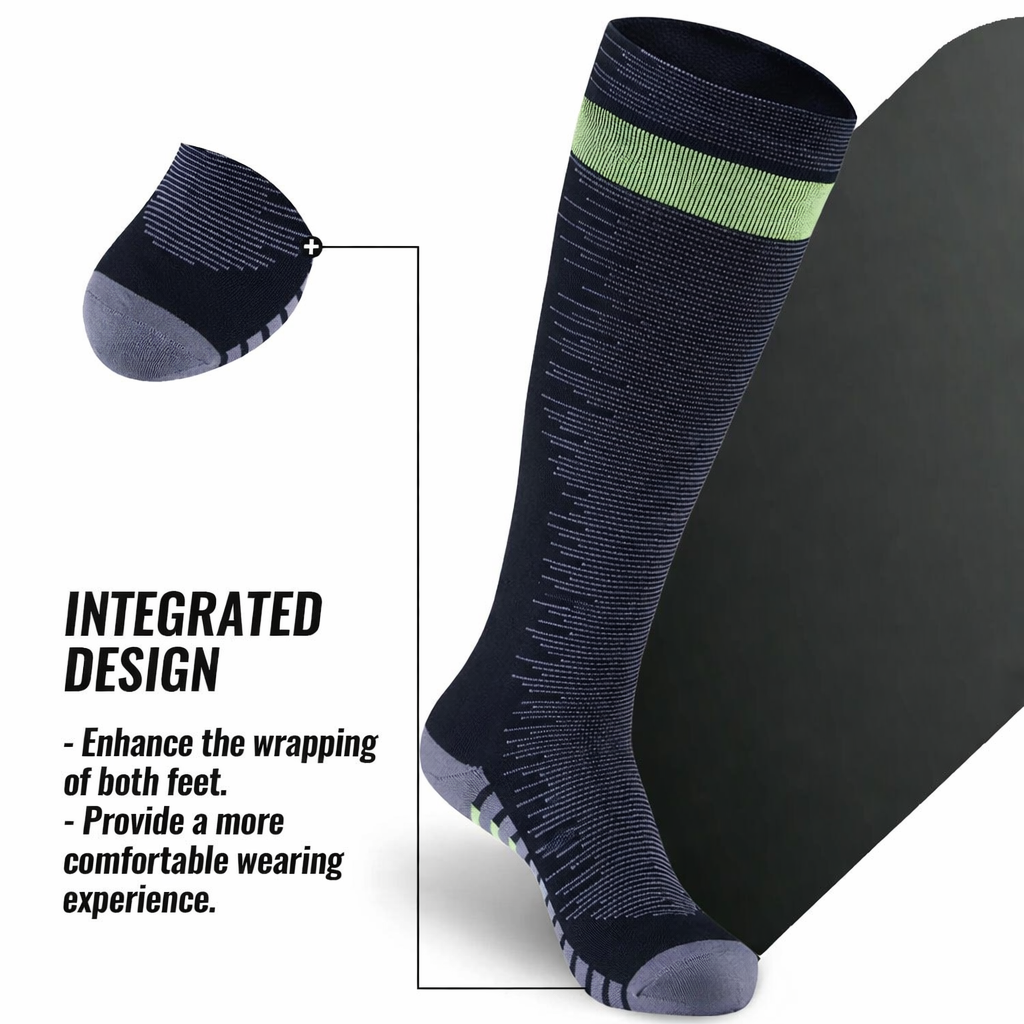 SUBMRGD Waterproof Thermal-lite Knee High Socks-Black