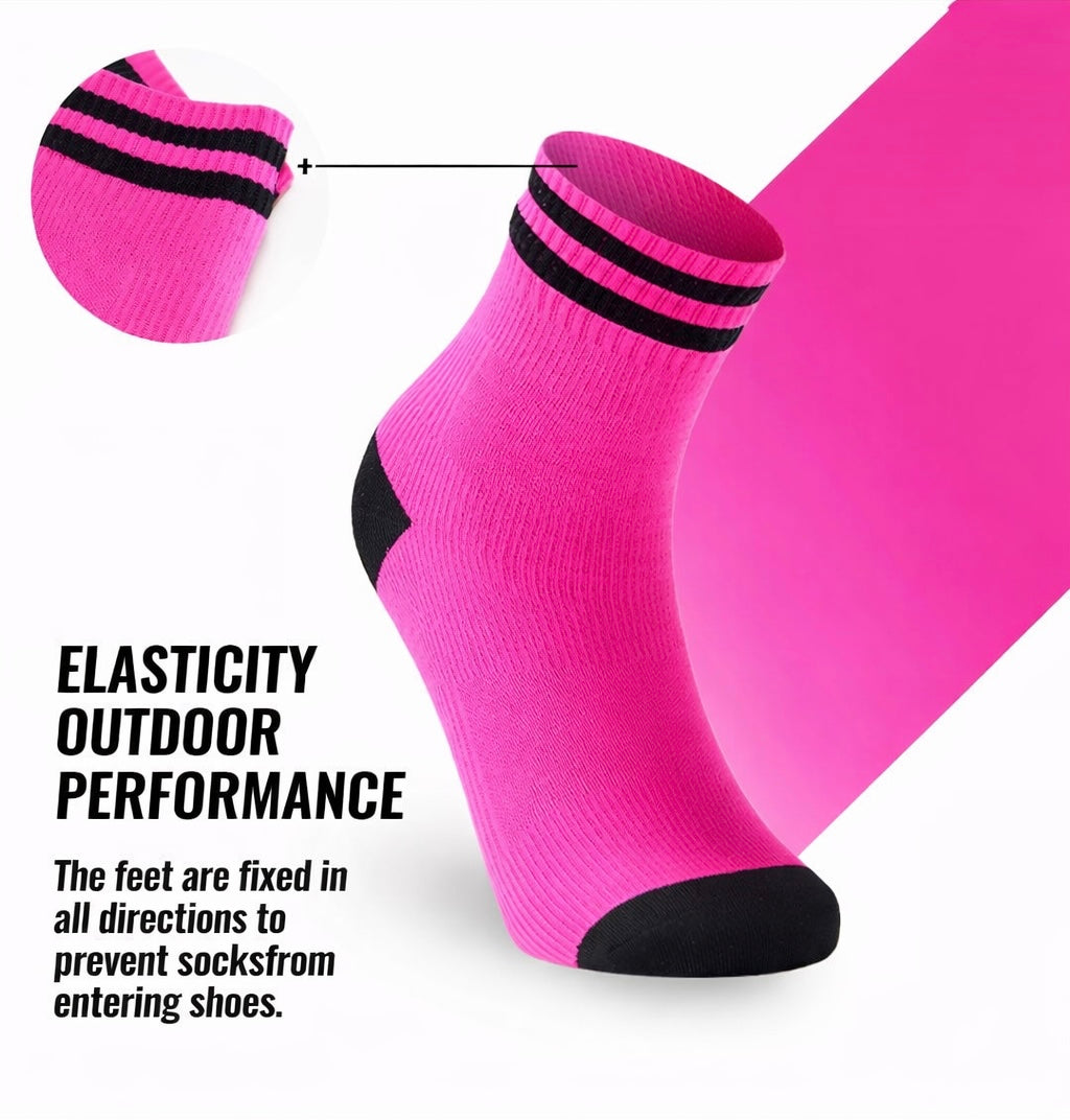 SUBMRGD Waterproof Ankle Socks – Pink