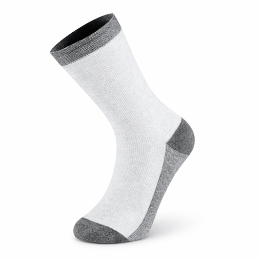 SUBMRGD Waterproof Crew Socks-White Storm