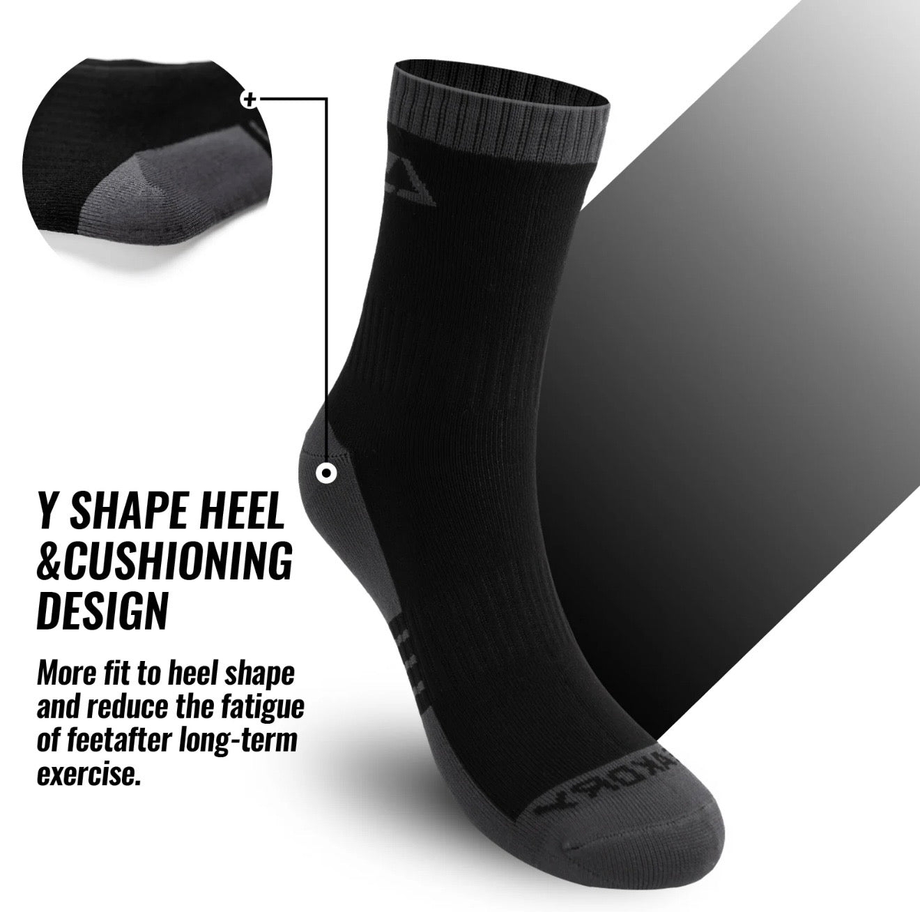 SUBMRGD Ultralite™ Dri-Knit Waterproof Ankle Socks