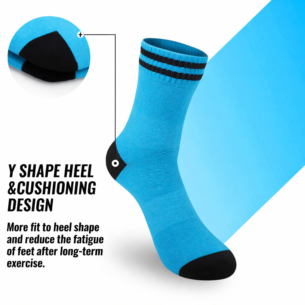 SUBMRGD Ultralite Dri knit Waterproof Ankle Sock -Glacier Blue