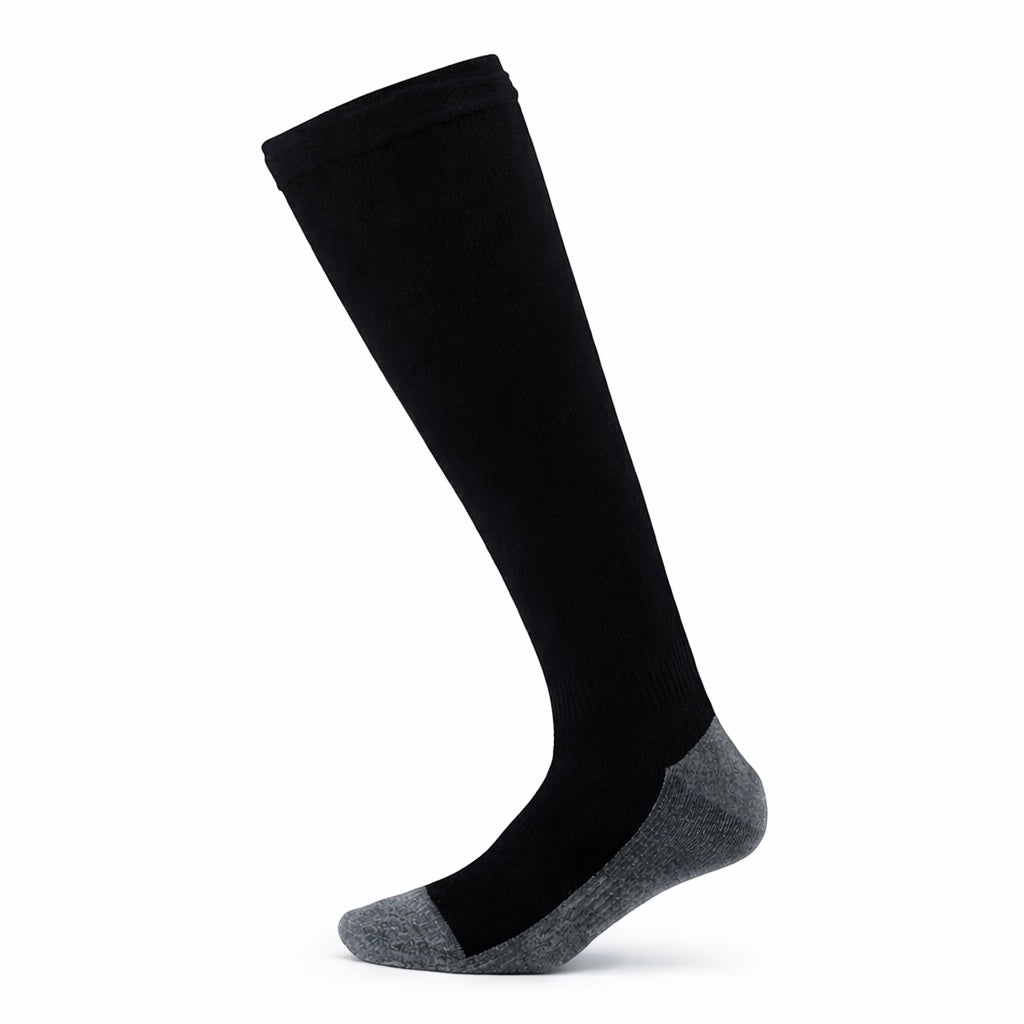 SUBMRGD Waterproof Thermal Knee High Socks Black/Grey