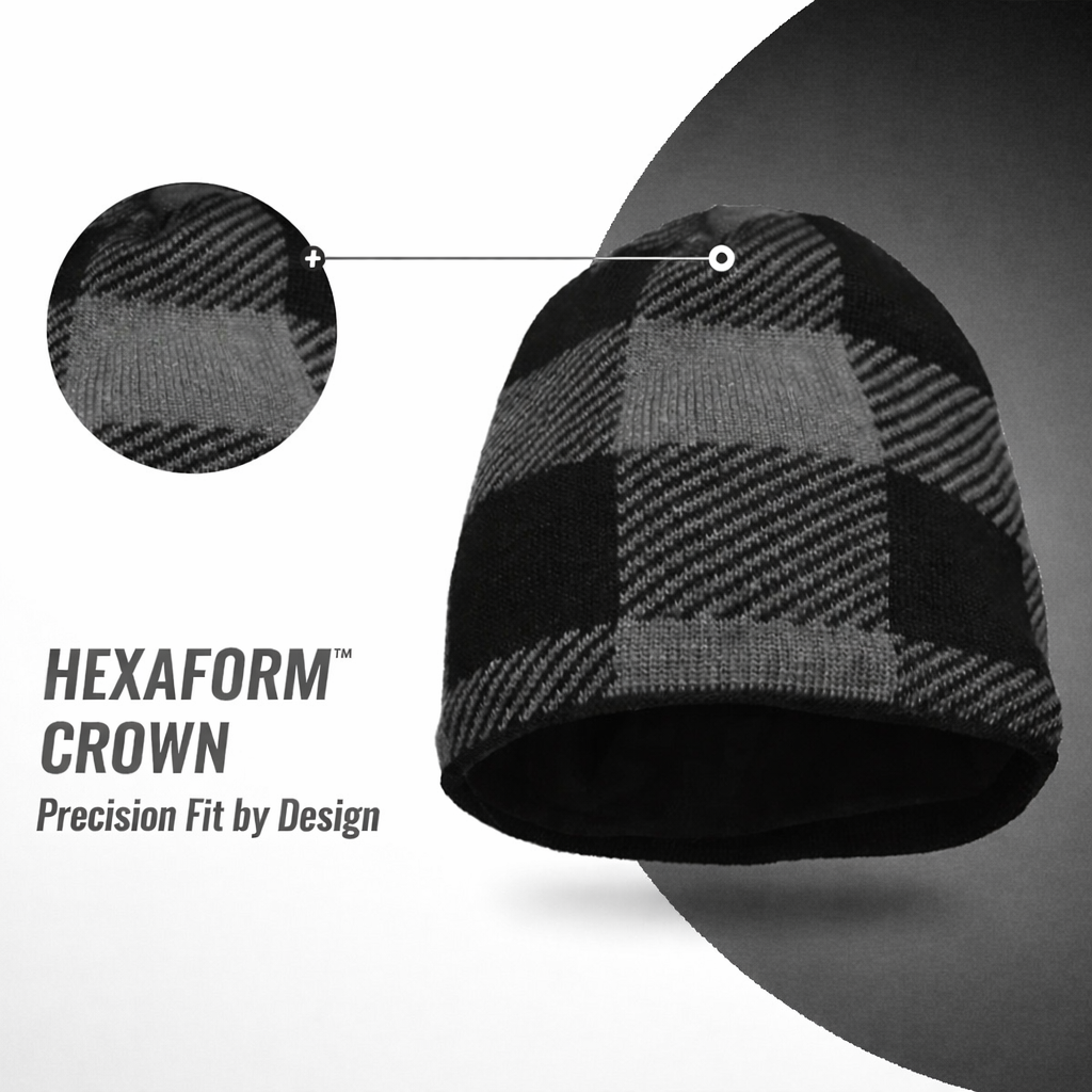 SUBMRGD Waterproof Merino Beanie-Storm Grid