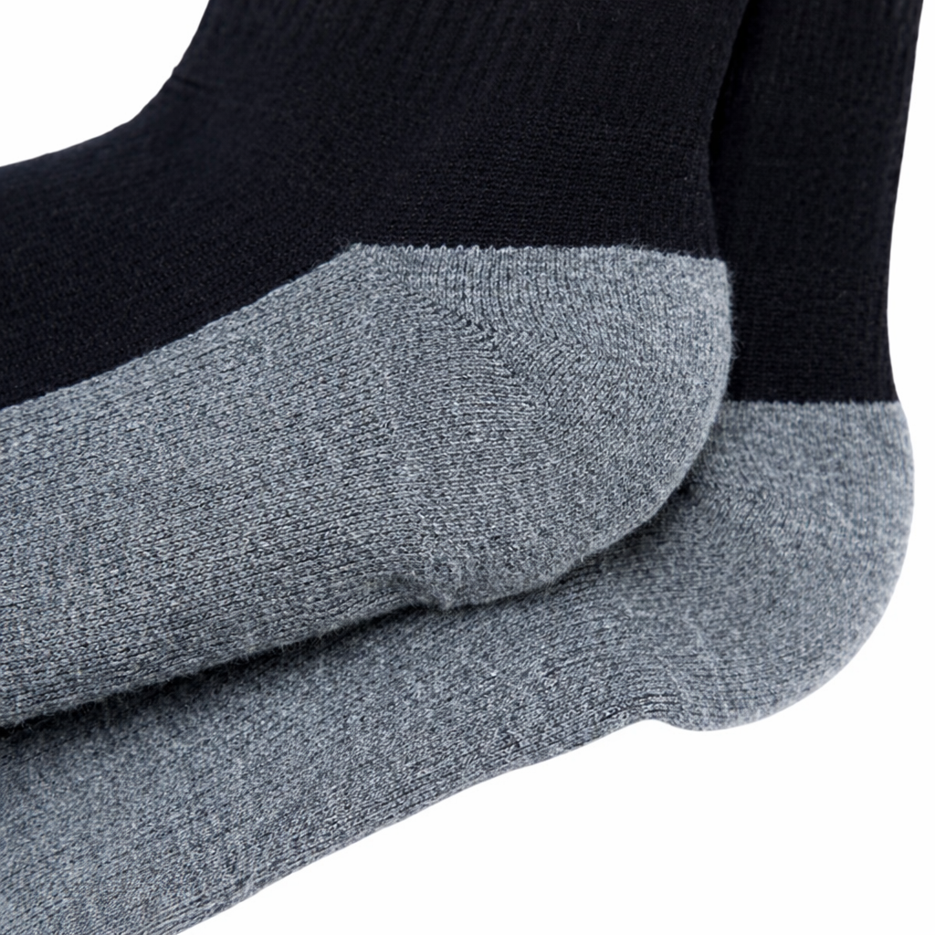 SUBMRGD Waterproof Thermal Knee High Socks Black/Grey