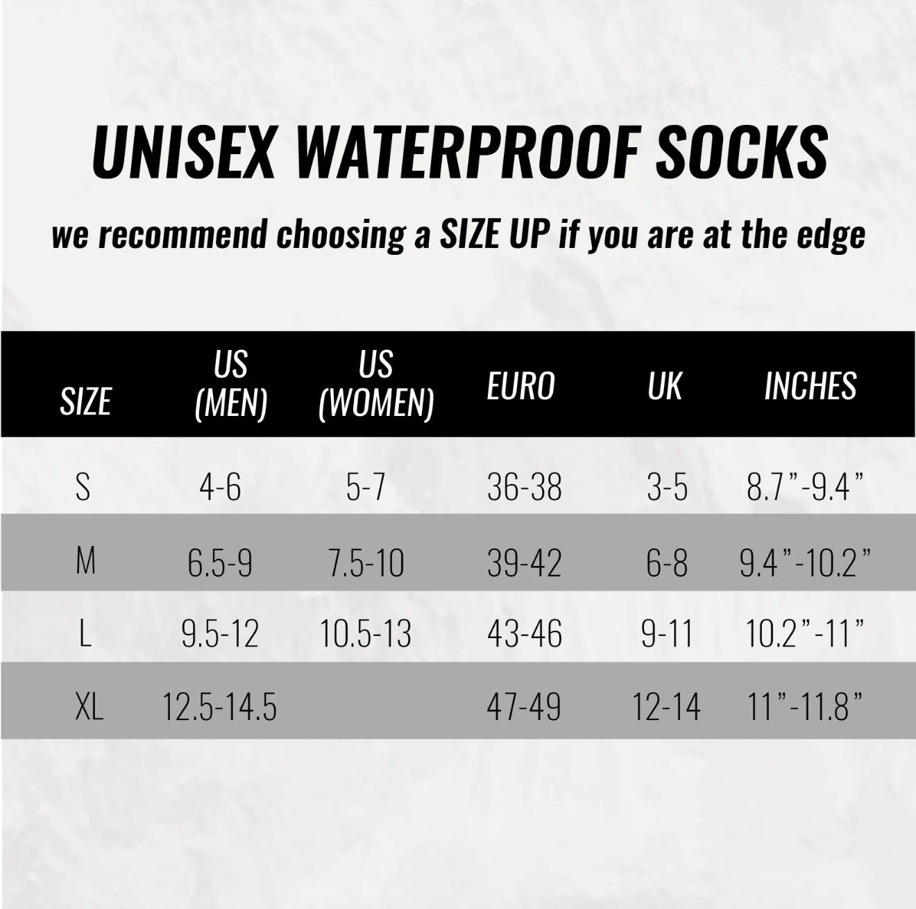 SUBMRGD Waterproof Crew Socks- Blue Midnight