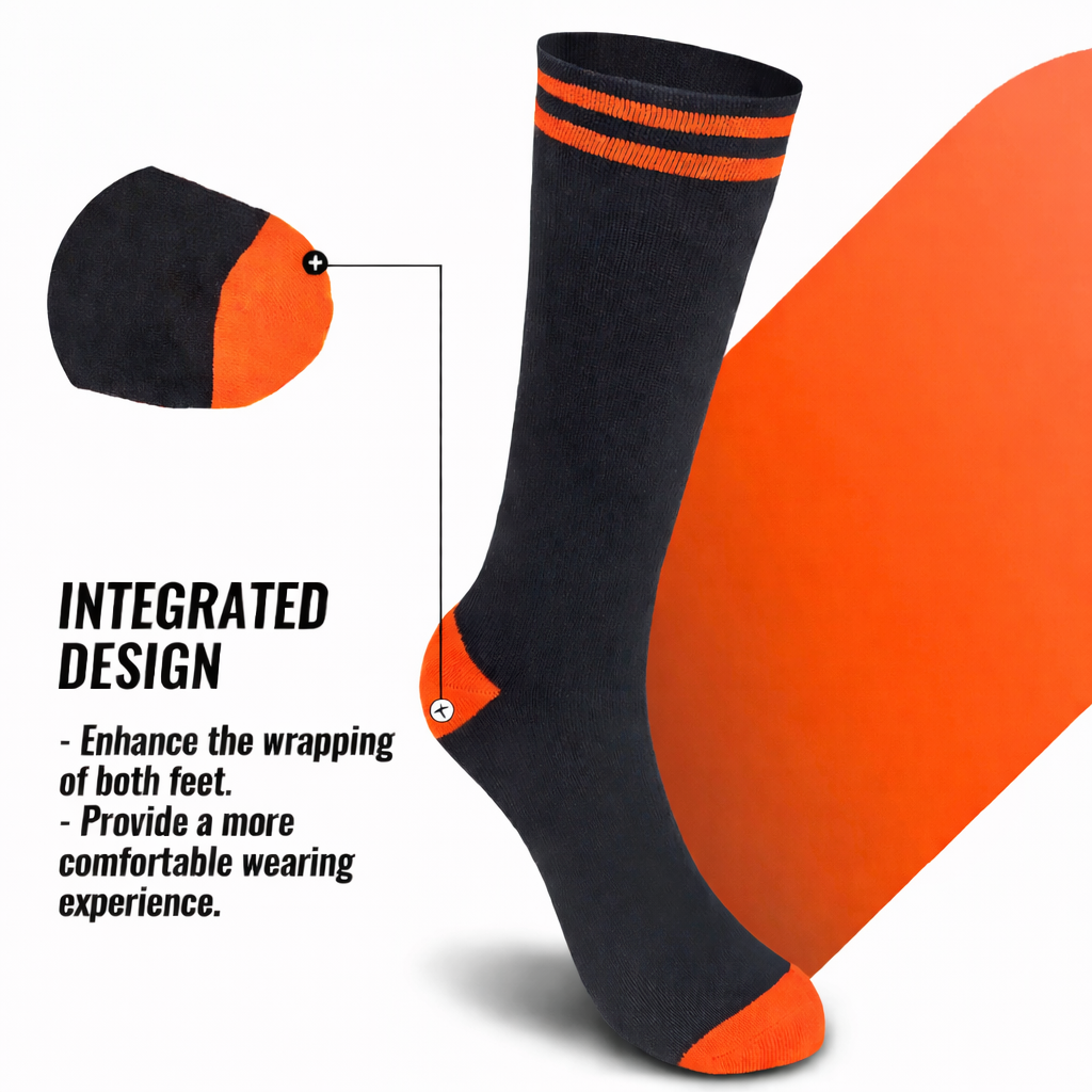 SUBMRGD NorthCore™ Waterproof Thermal Mid-Calf Socks-Dual stripe
