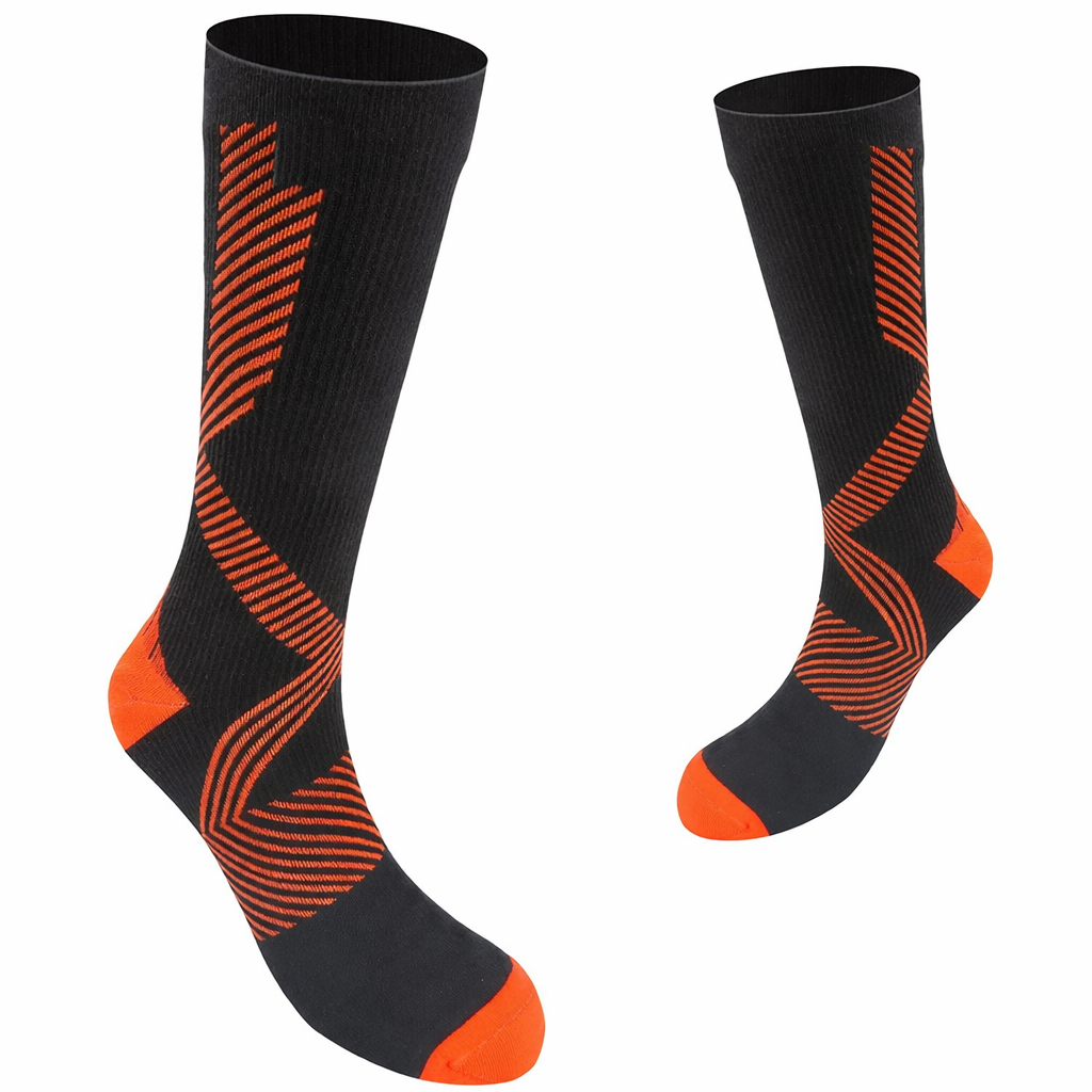 SUBMRGD NorthCore™ Waterproof Thermal Mid-Calf Socks-Orange/Black