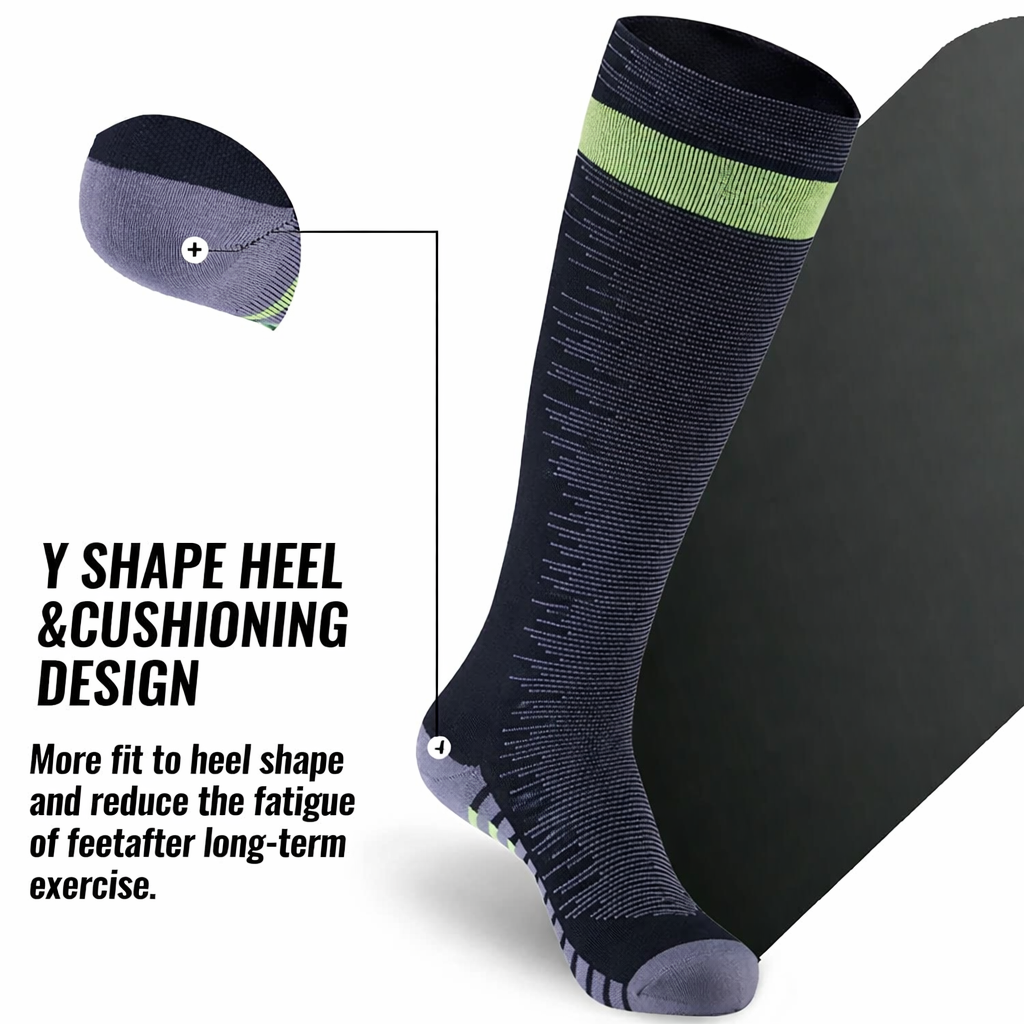 SUBMRGD Waterproof Thermal-lite Knee High Socks-Black