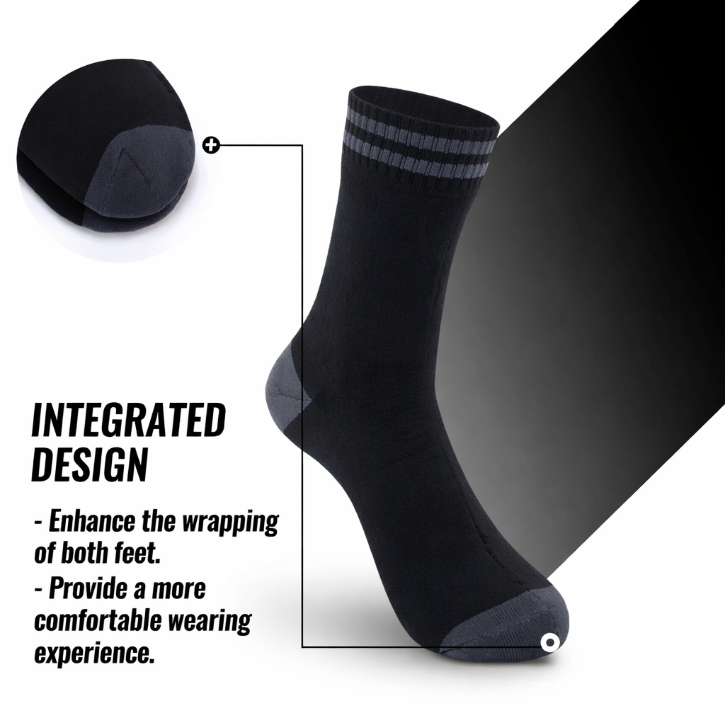 SUBMRGD Ultralite™ Dri-Knit Waterproof Ankle Socks-Dual Stripe