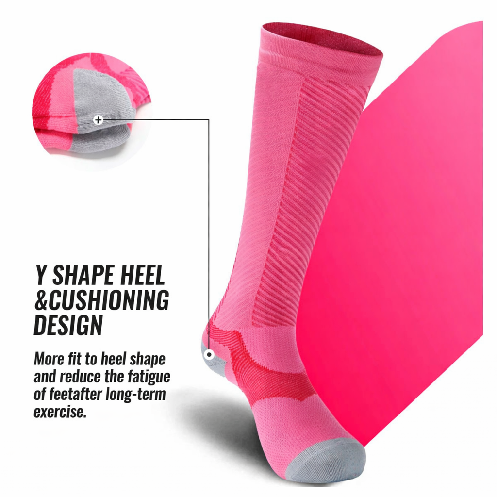 SUBMRGD Waterproof Knee-High Socks – Pink