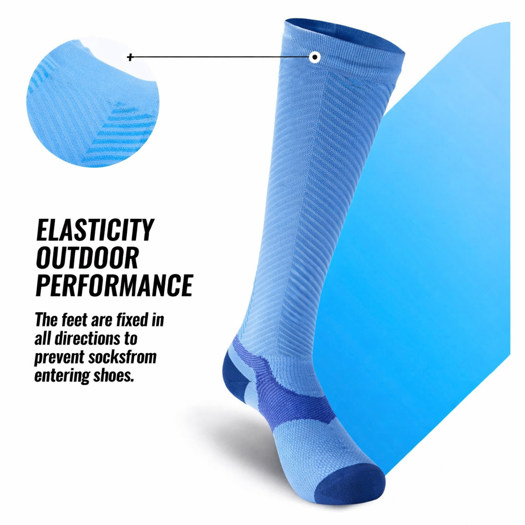 SUBMRGD Waterproof Knee-High Socks – Blue