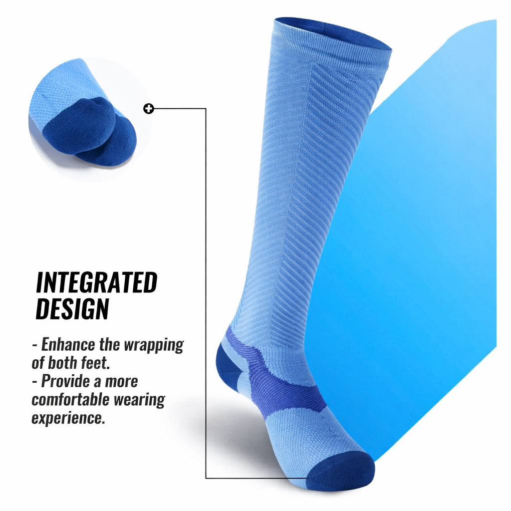 SUBMRGD Waterproof Knee-High Socks – Blue