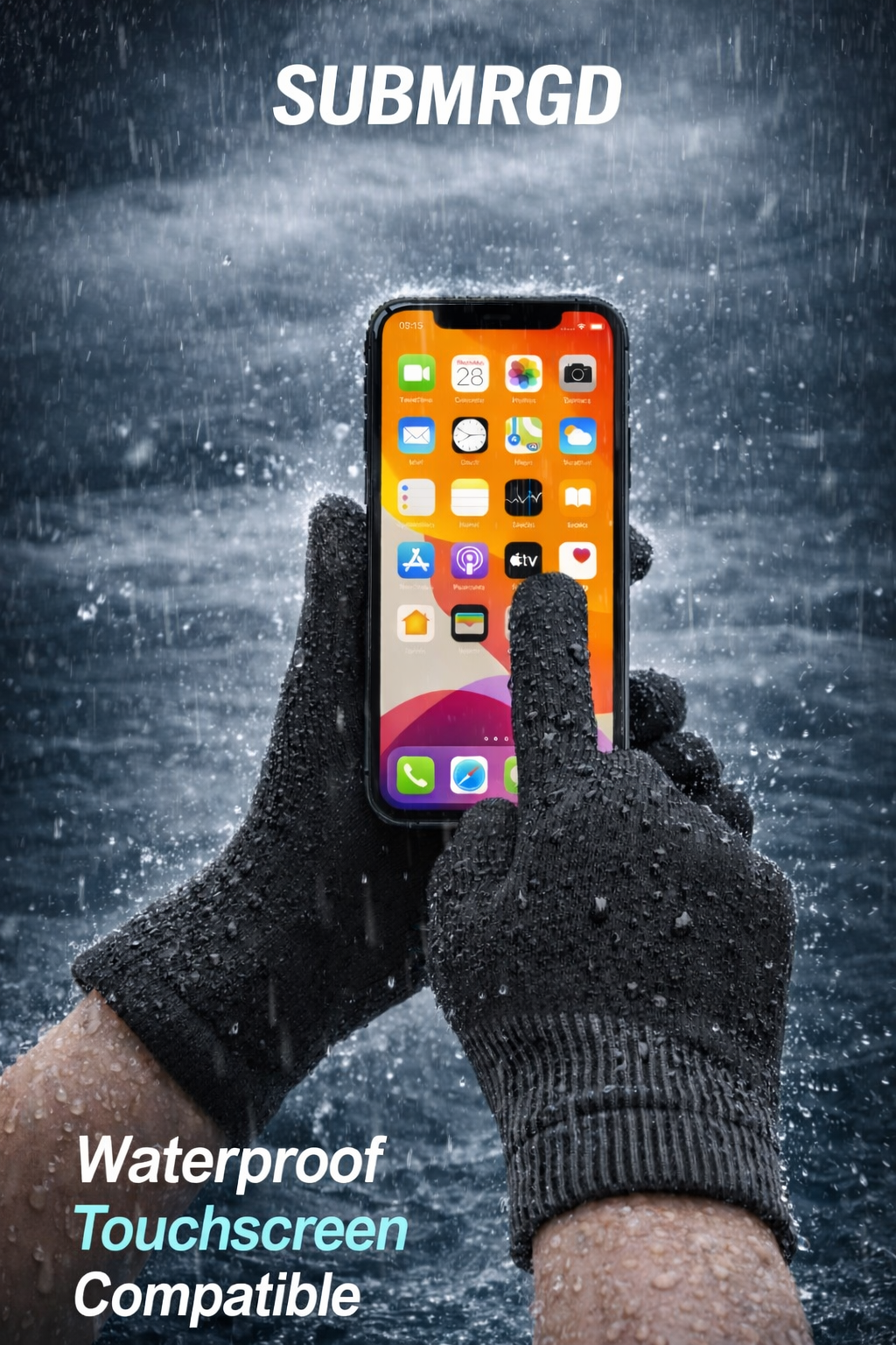 SUBMRGD StormGrip™ Waterproof Merino Gloves